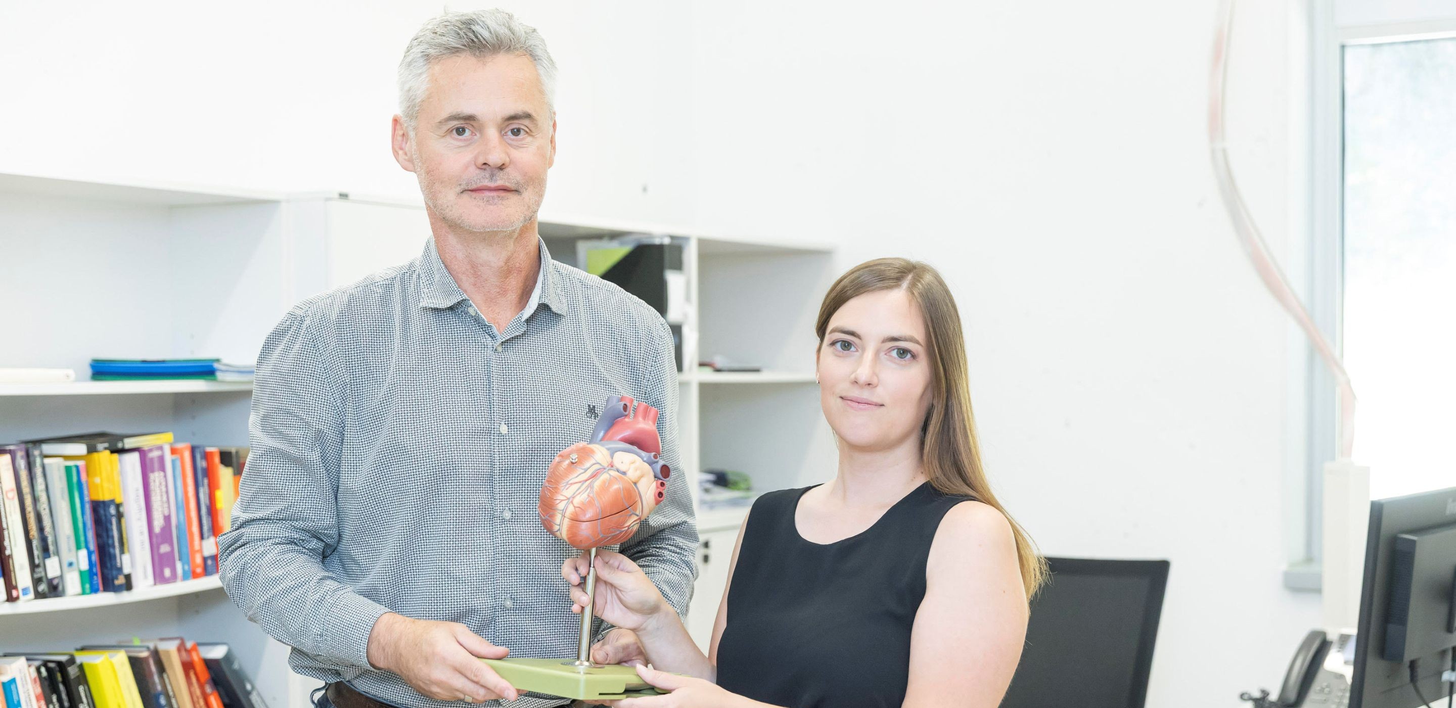 Gernot Plank und Elena Zappon (c) Foto Fischer/Med Uni Graz