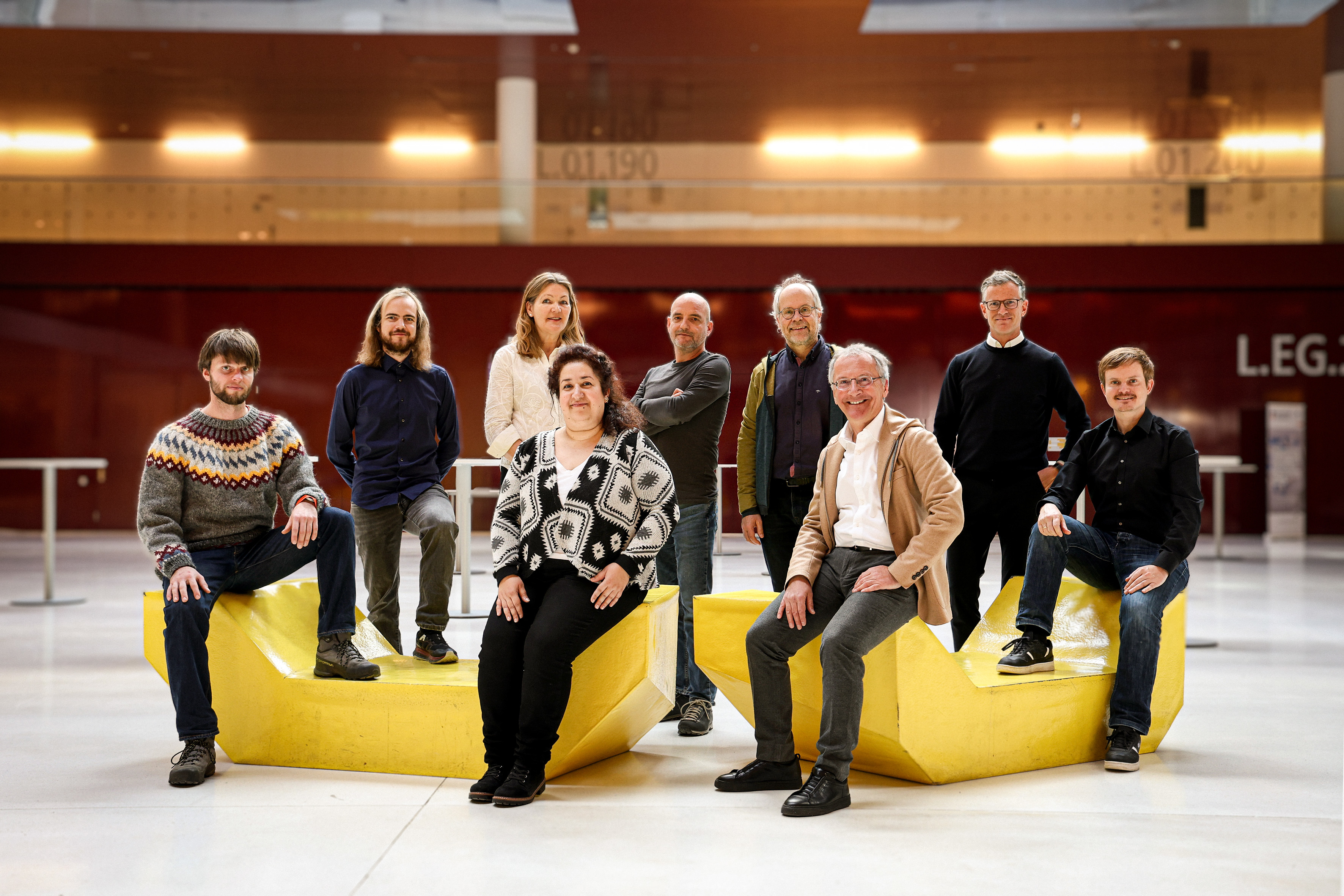 Zlatko Trajanoski mit Team