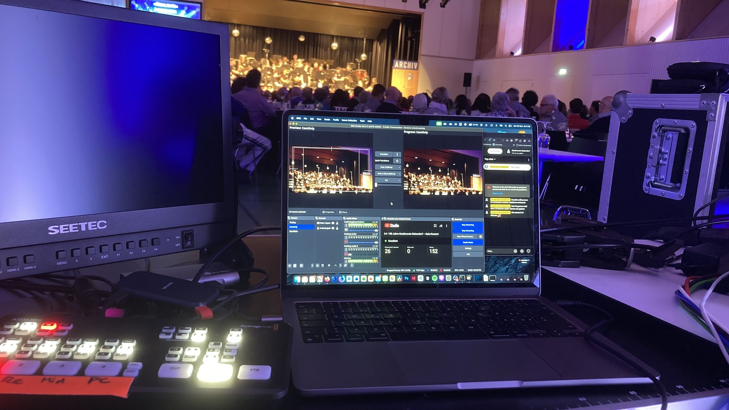 Livestream 150-Jahre-Jubiläum Musikverein Bubendorf