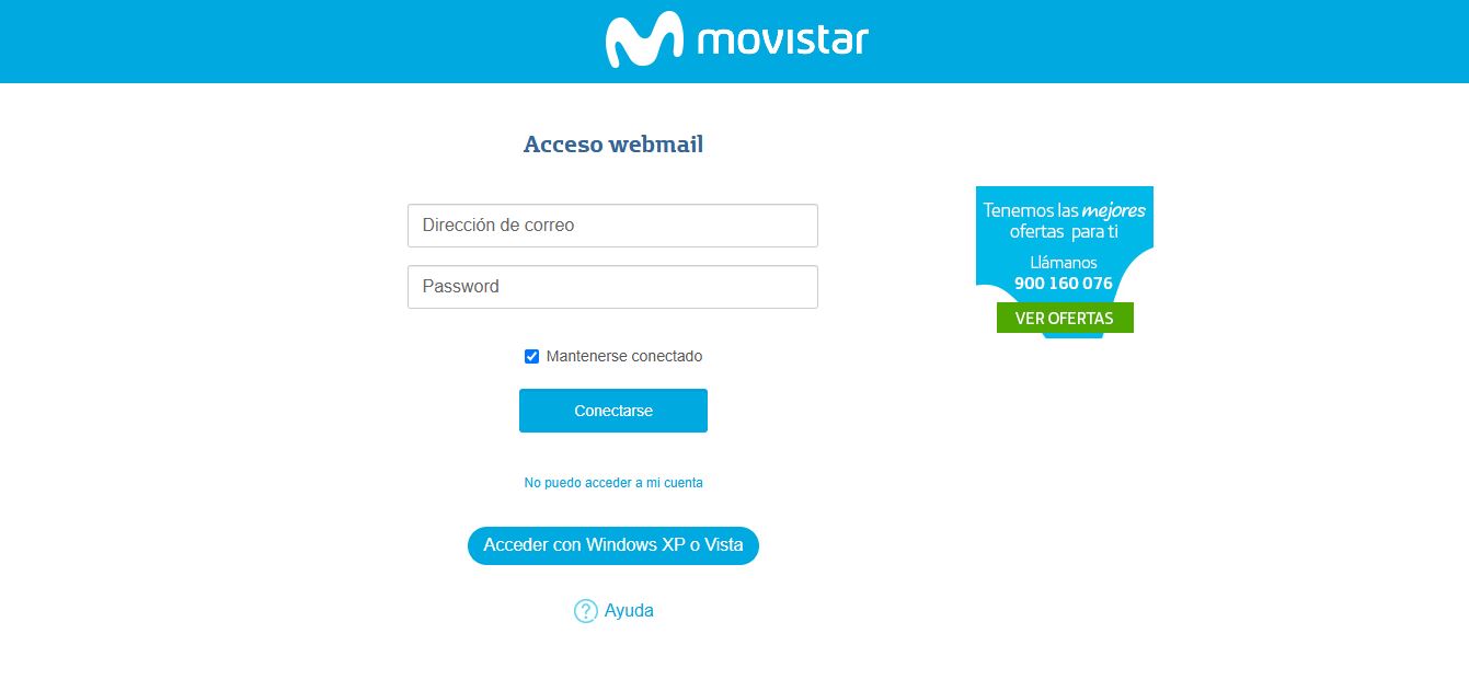 gestor de email movistar