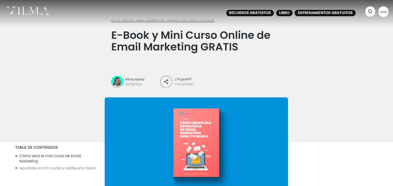 Curso Vilma