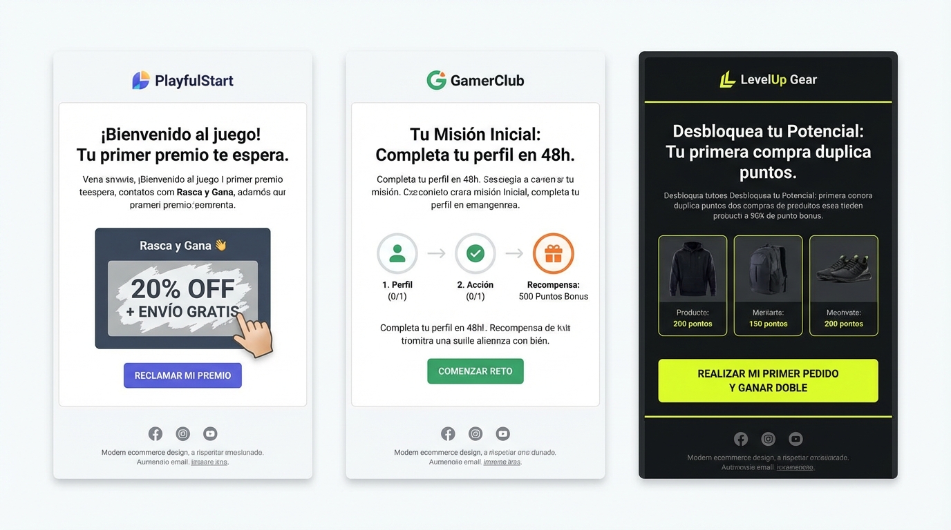 Bienvenidas gamificadas