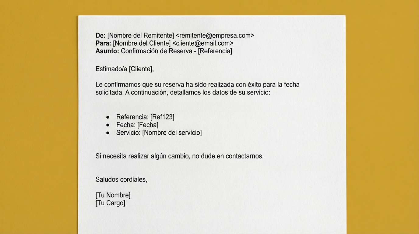 Carta de confirmación