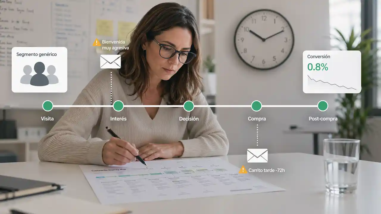 Por qué tus automatizaciones no venden: errores comunes en ecommerce email marketing