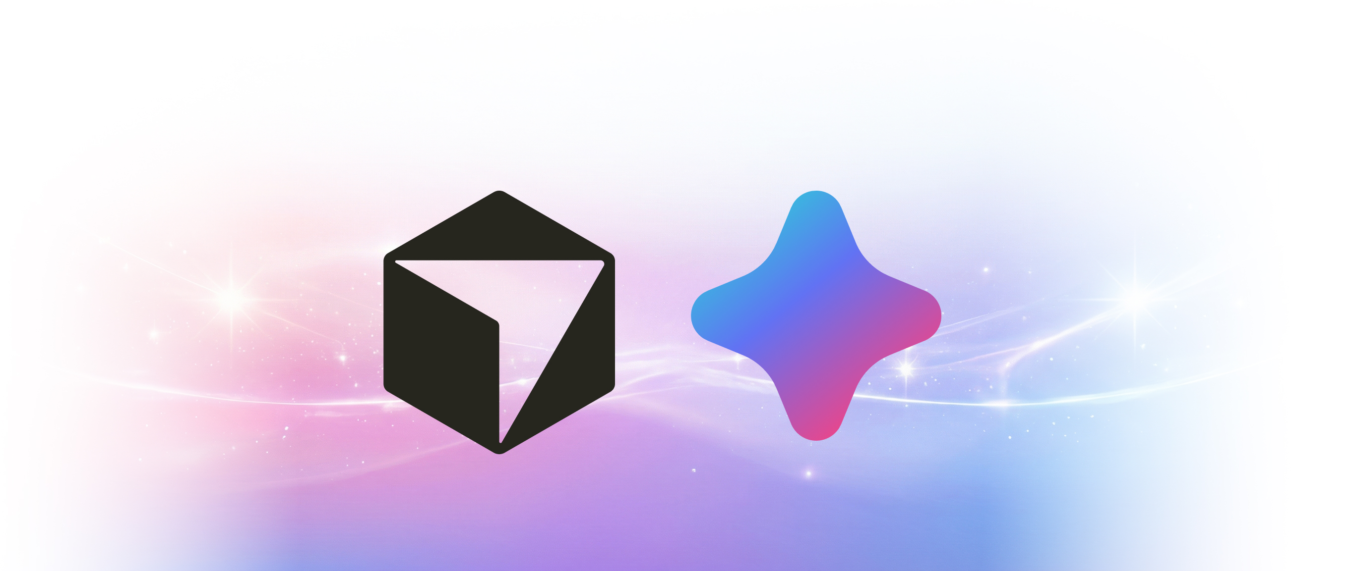 Conecta Maia con tu IA favorita mediante MCP Server Logos de Cursor y Maia sobre un fondo degradado, representando la integración de Easymailing con herramientas de IA externas mediante MCP Server.