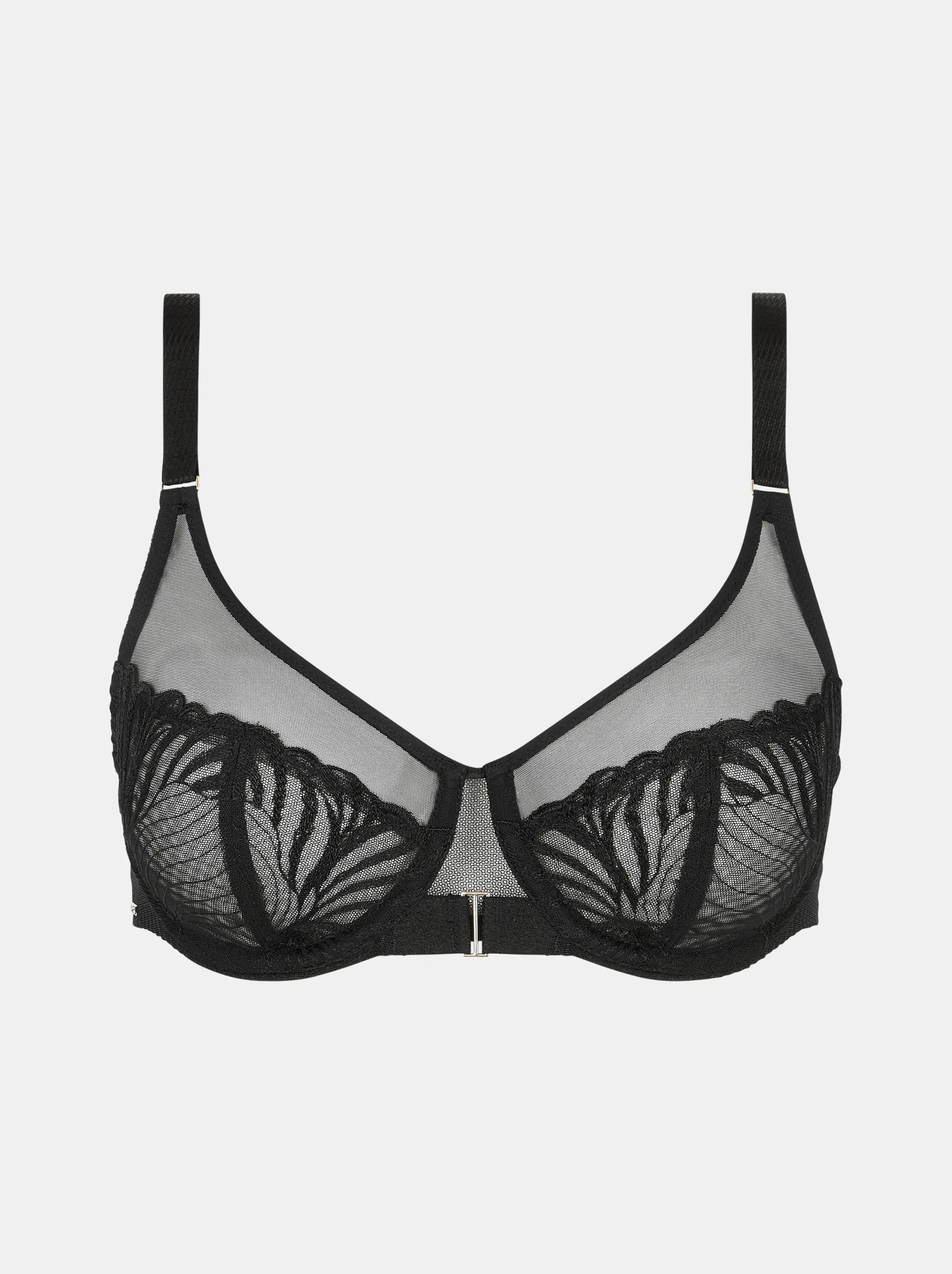 Soutien-gorge Push-up Chantelle Irrésistible 90C - Couleur Moka - Avec Armatures