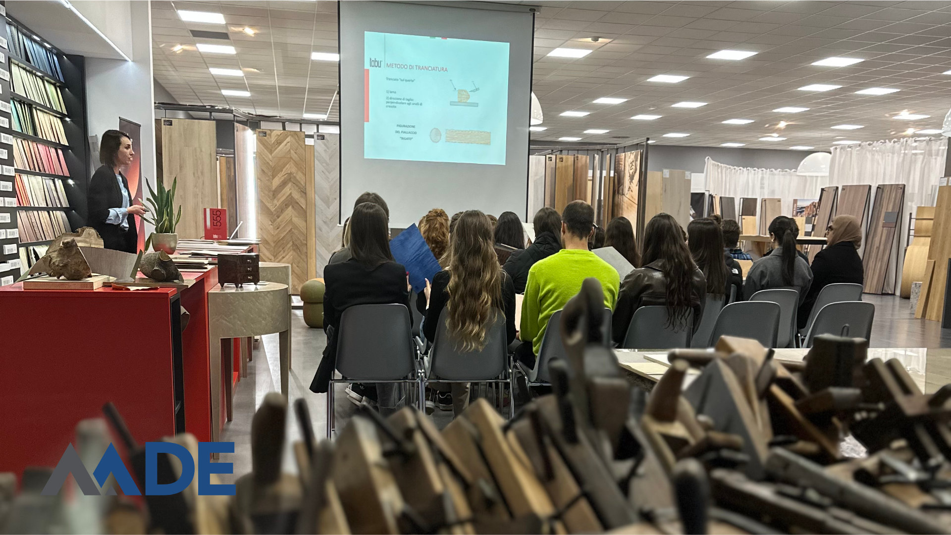 visita materioteca Made Solution 2025