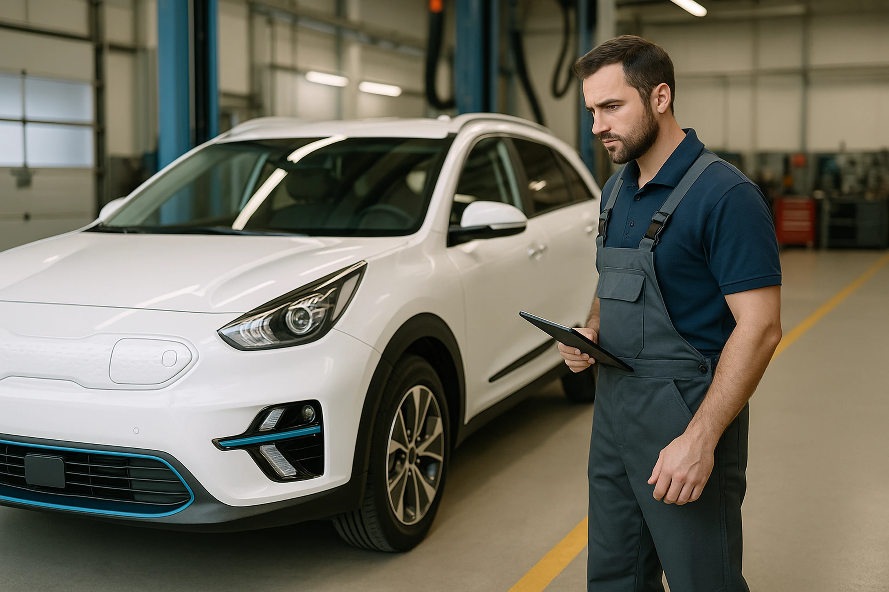 Kia eNiro Werkstatt