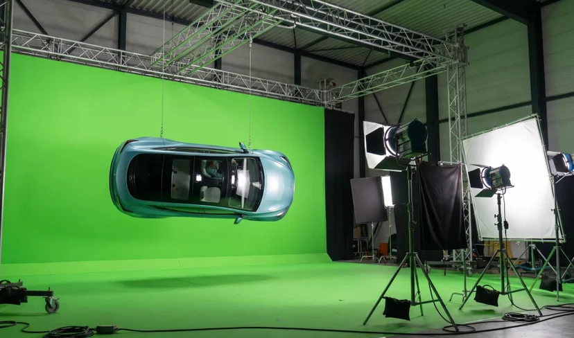 Tesla Model Y im Studio 3