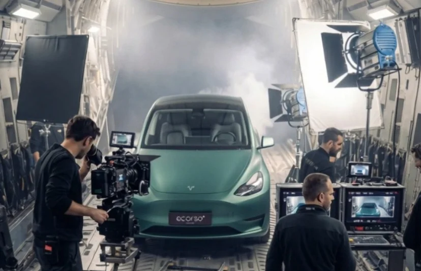 Dreharbeiten neuer Spot