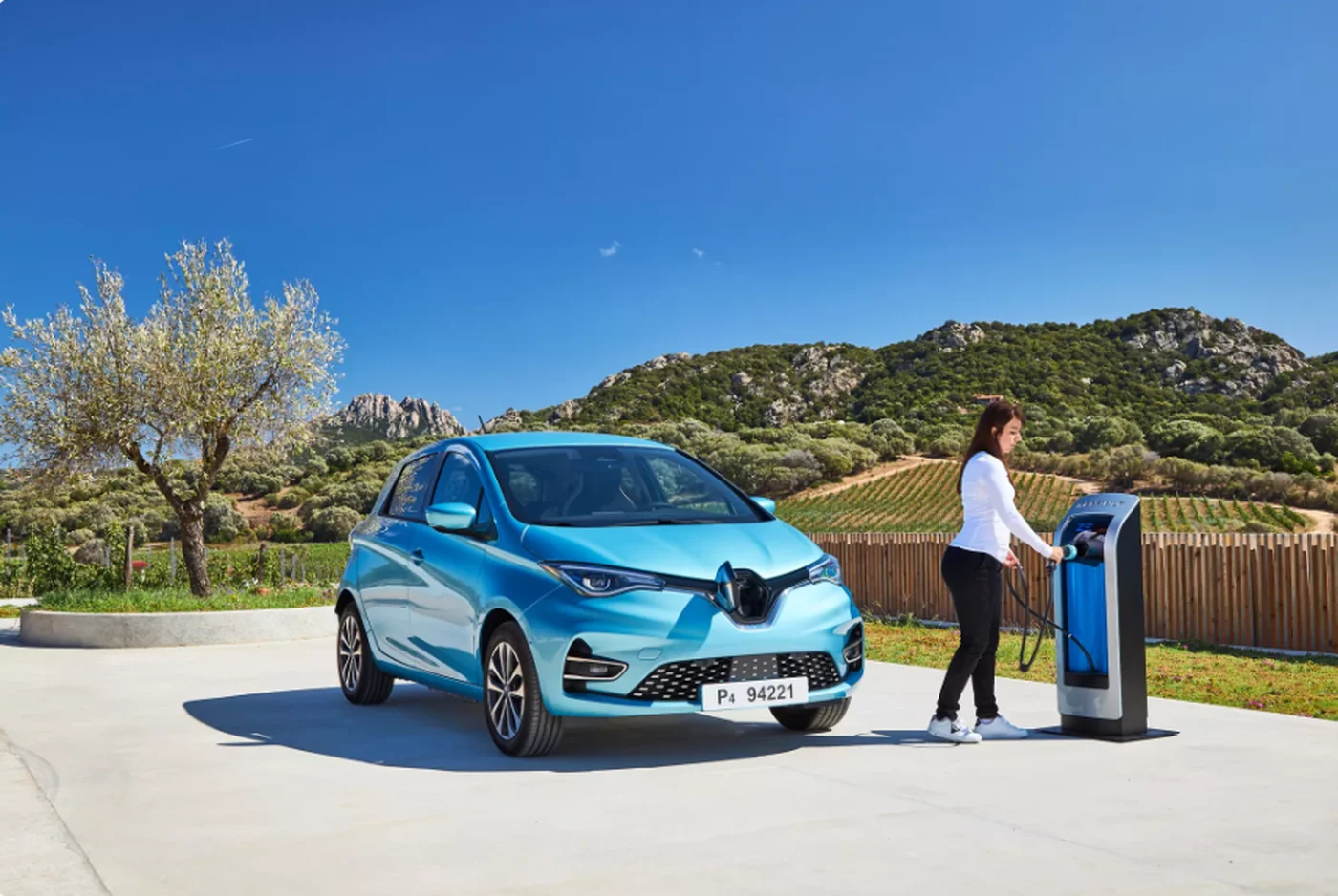 Renault Zoe laden