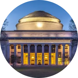 front of an MIT building