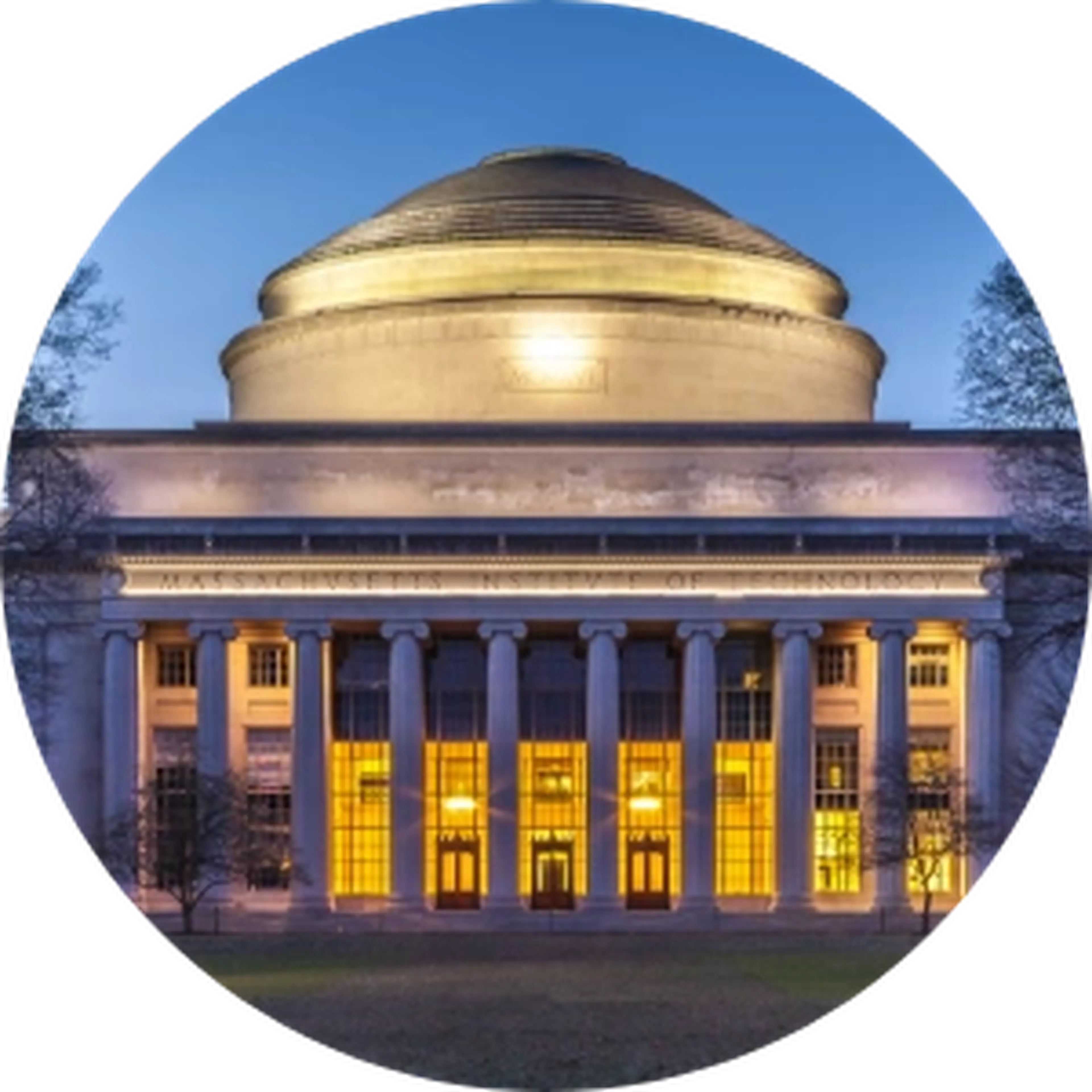 front of an MIT building