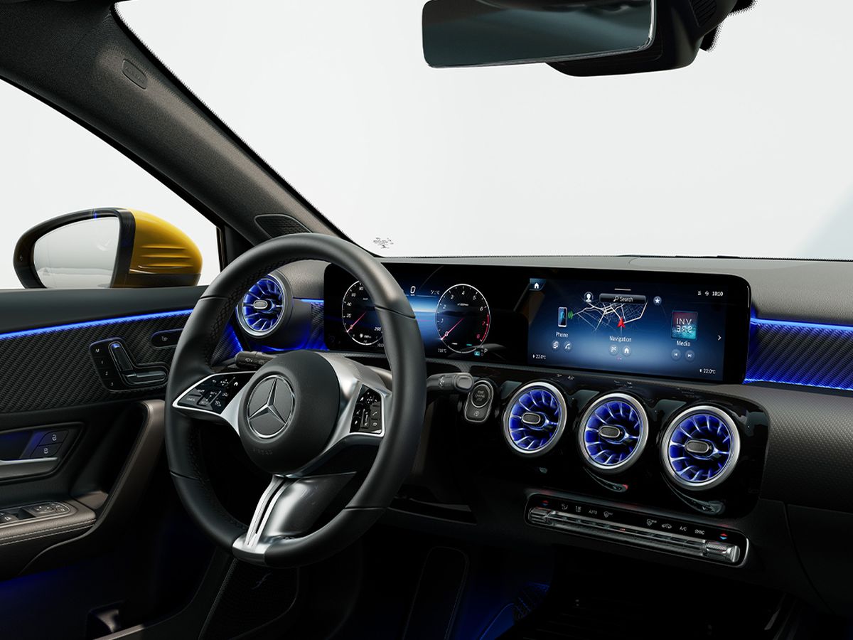 Mercedes-Benz A-klasse interieur