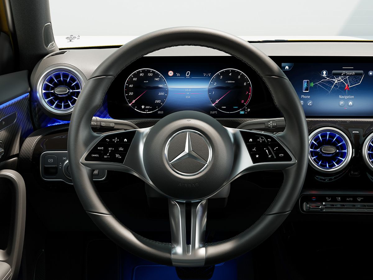 Mercedes-Benz A-klasse interieur