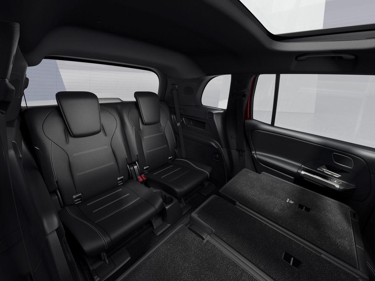 Mercedes-Benz GLB interieur achterkant