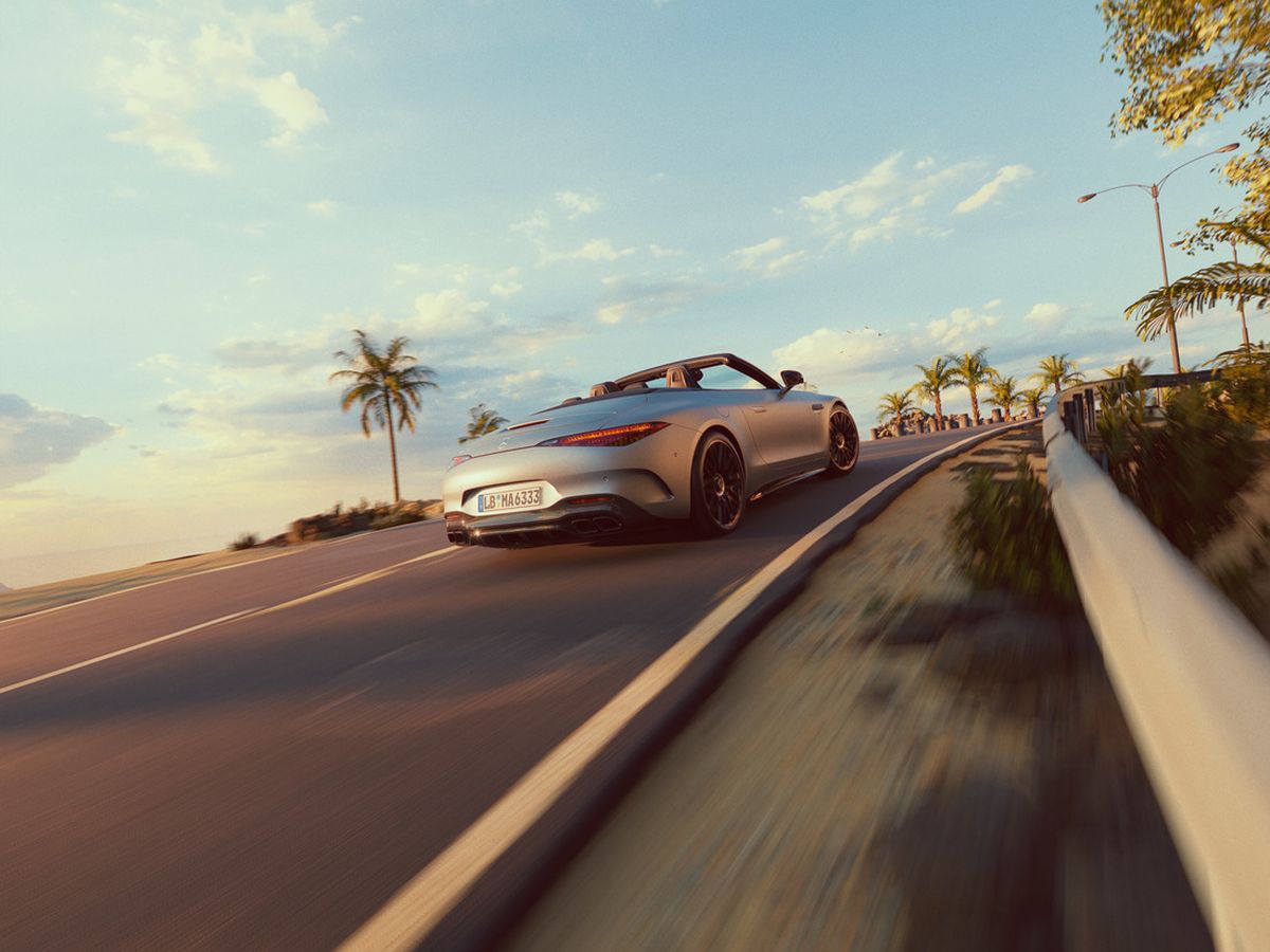 Mercedes-AMG SL achterkant