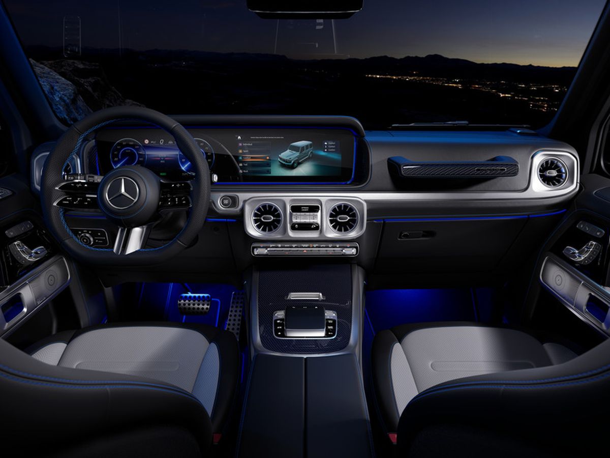 G 580 EQ interieur voor