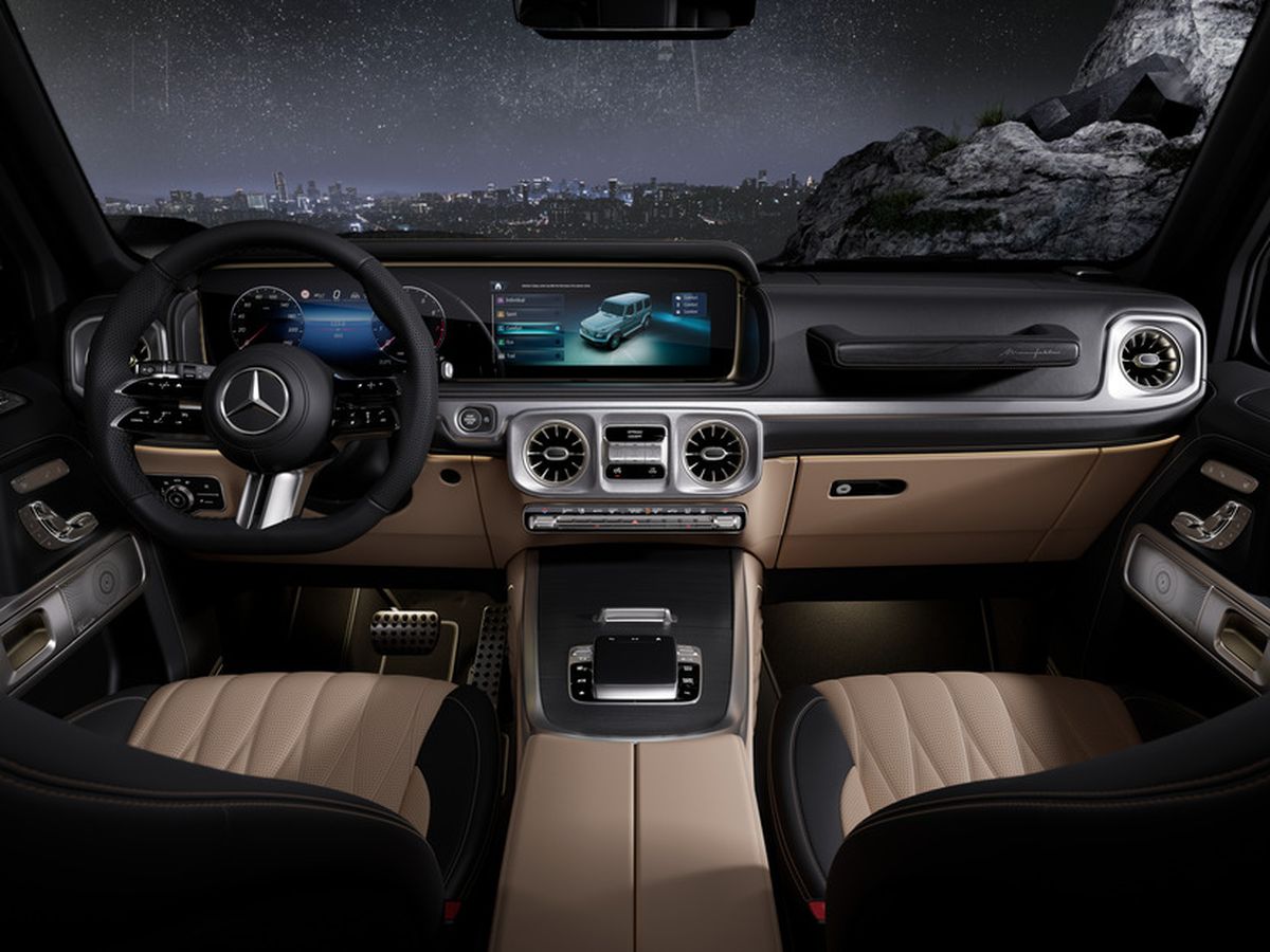 G-Klasse interieur voor