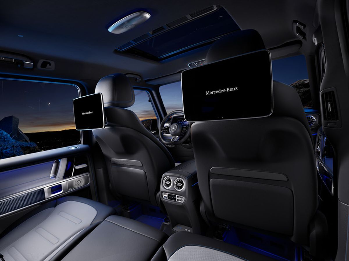 G 580 EQ interieur achter