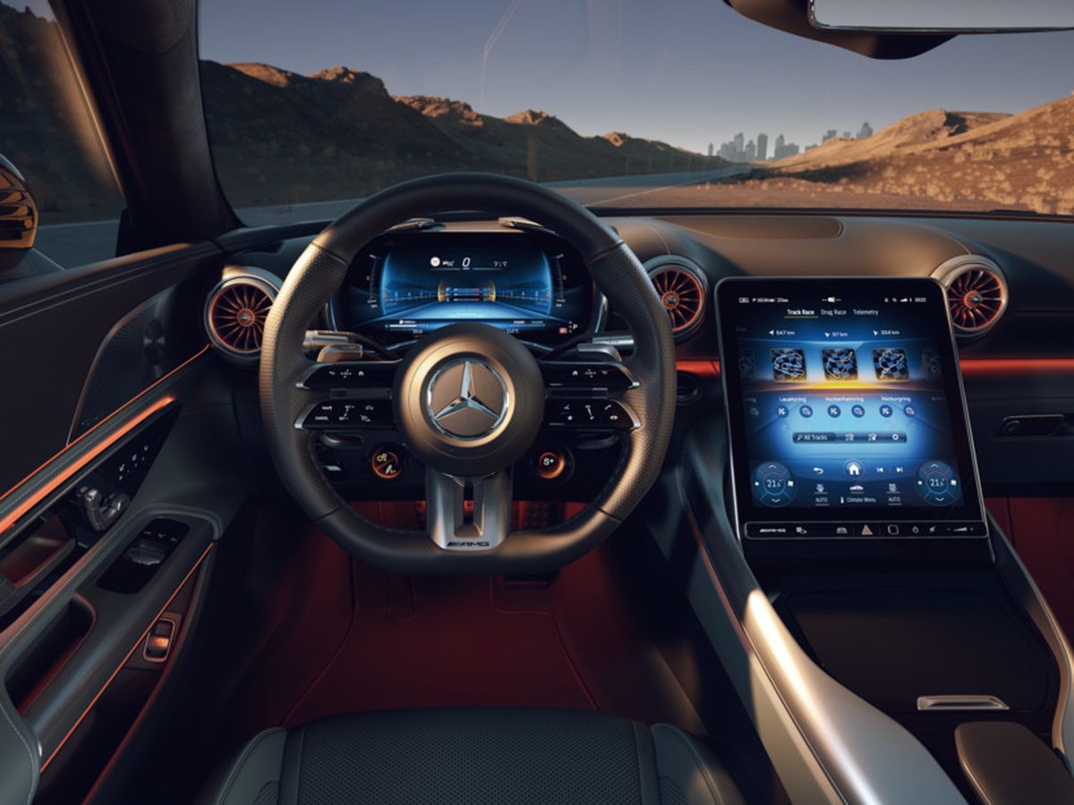 Mercedes-AMG GT interieur