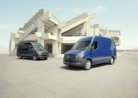 Mercedes-Benz Sprinter voorkant