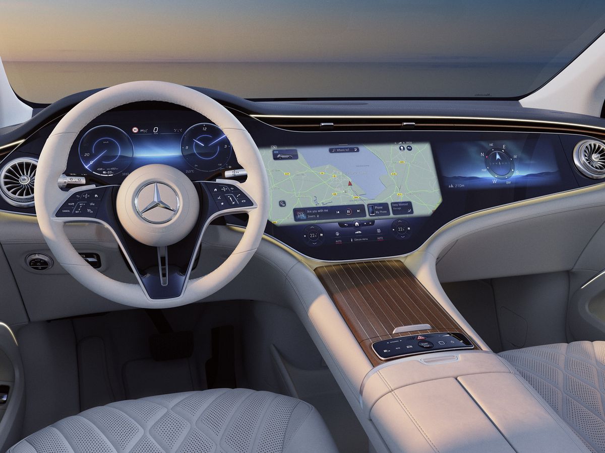 Mercedes-Benz EQS SUV interieur