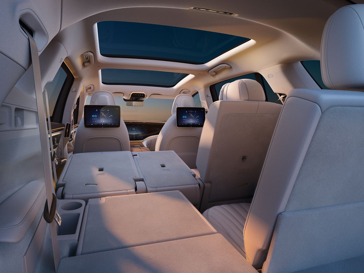Mercedes-Benz EQS SUV interieur