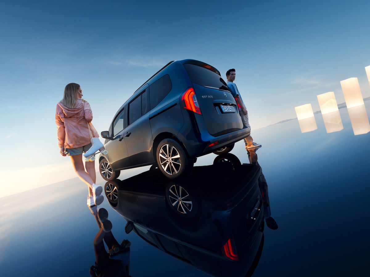 Mercedes-Benz EQT achterkant