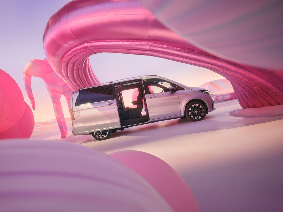 Mercedes-Benz V-klasse zijkant