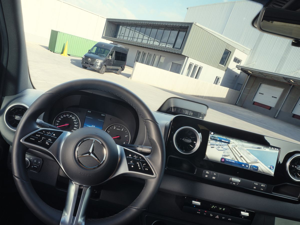Mercedes-Benz Sprinter interieur