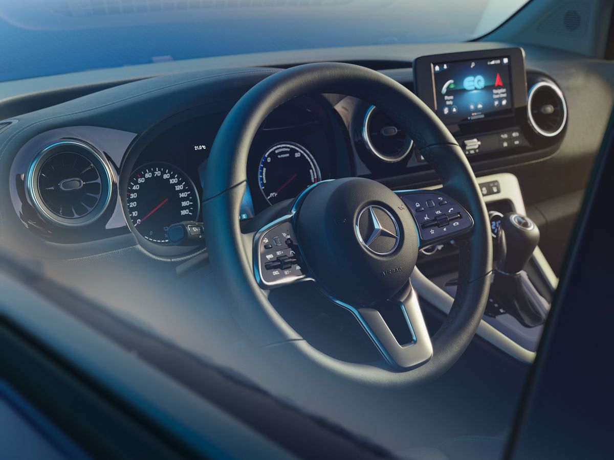 Mercedes-Benz EQT interieur