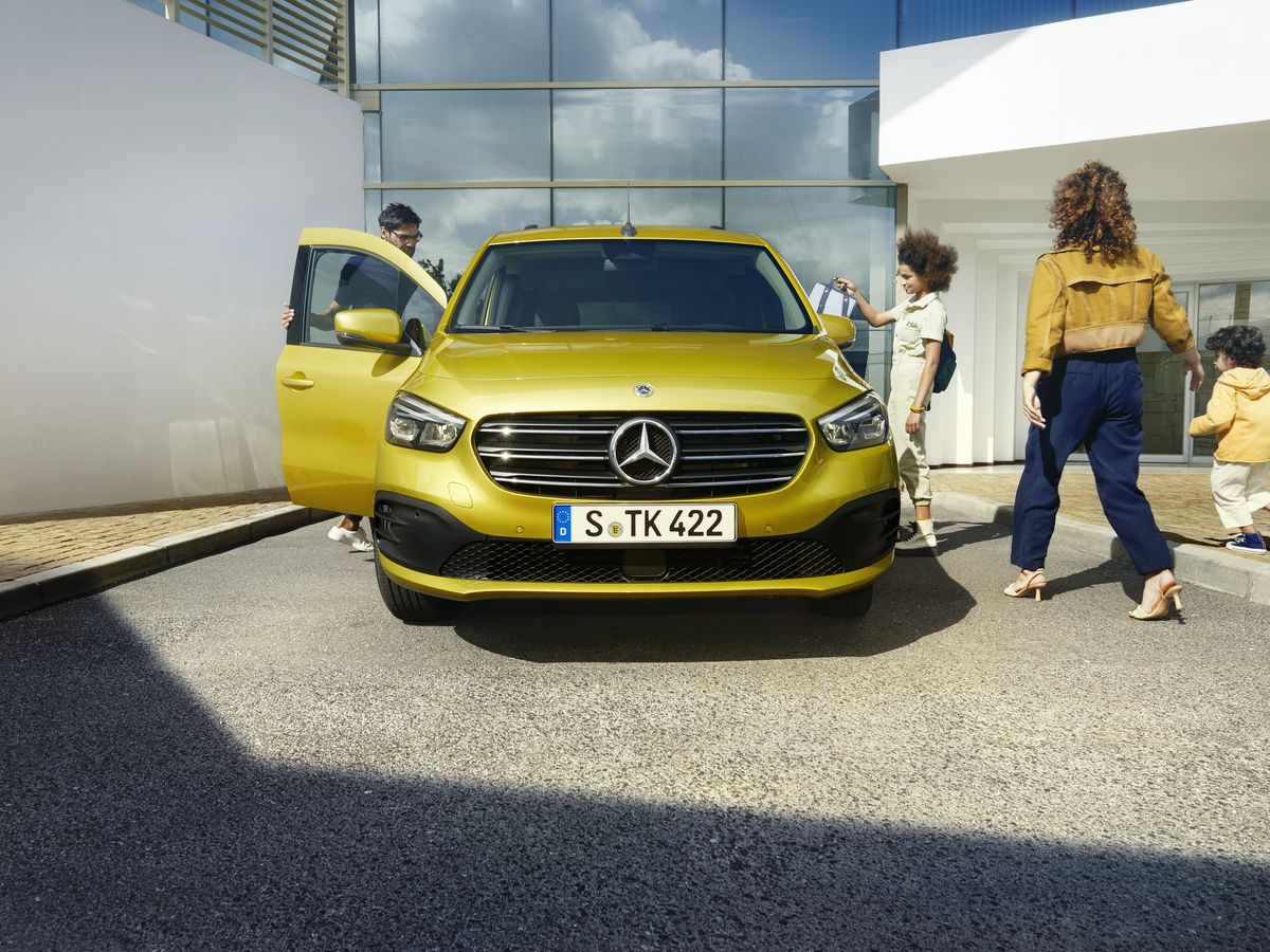 Mercedes-Benz T-klasse voorkant