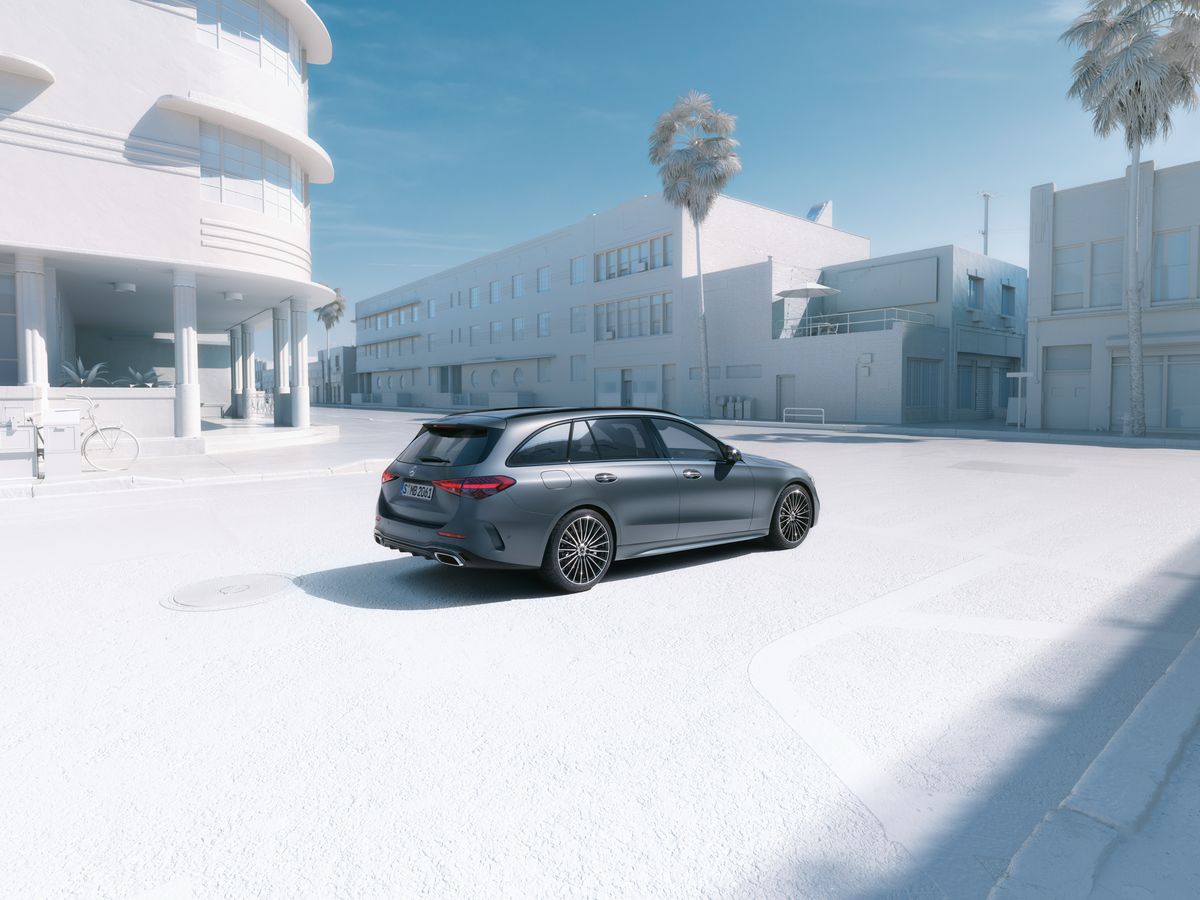 Mercedes-Benz C-Klasse Break achterkant