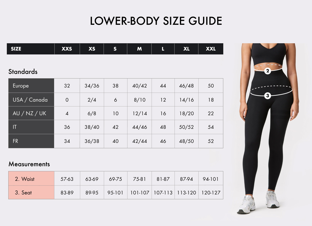 Leggings size discount