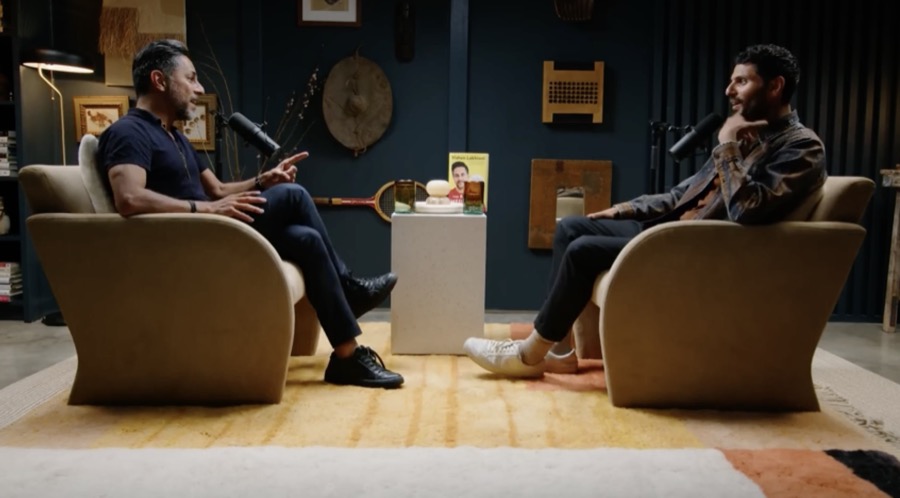 Jay Shetty interviews Mindvalley founder Vishen Lakhiani on the On Purpose podcast