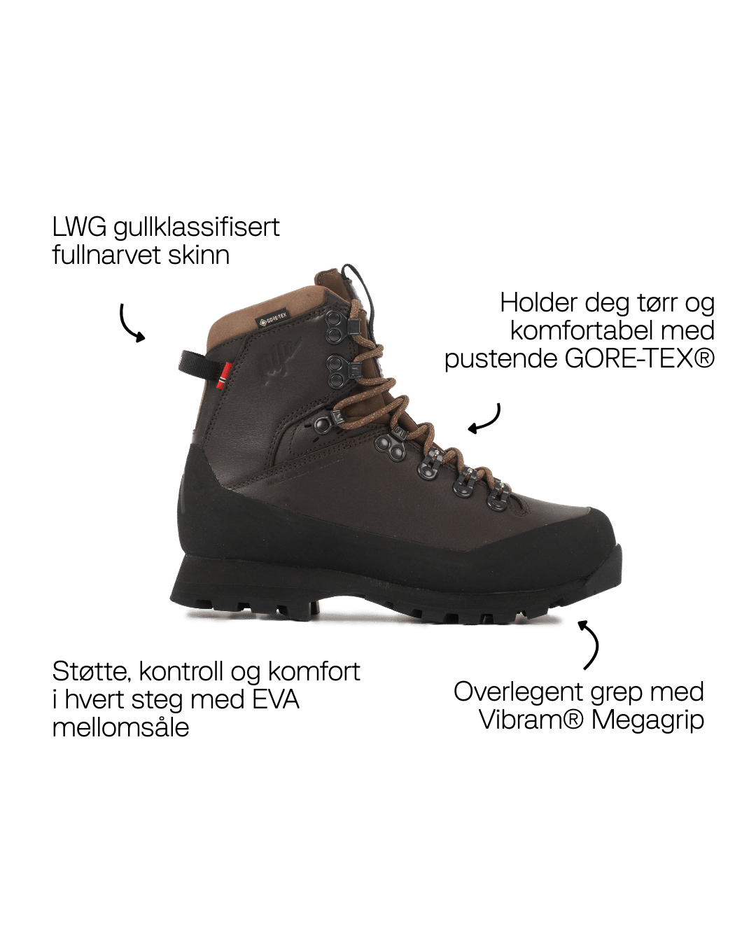 Alfa - Walk Queen Advance Stabil Fjellstøvel Dame | Alfa