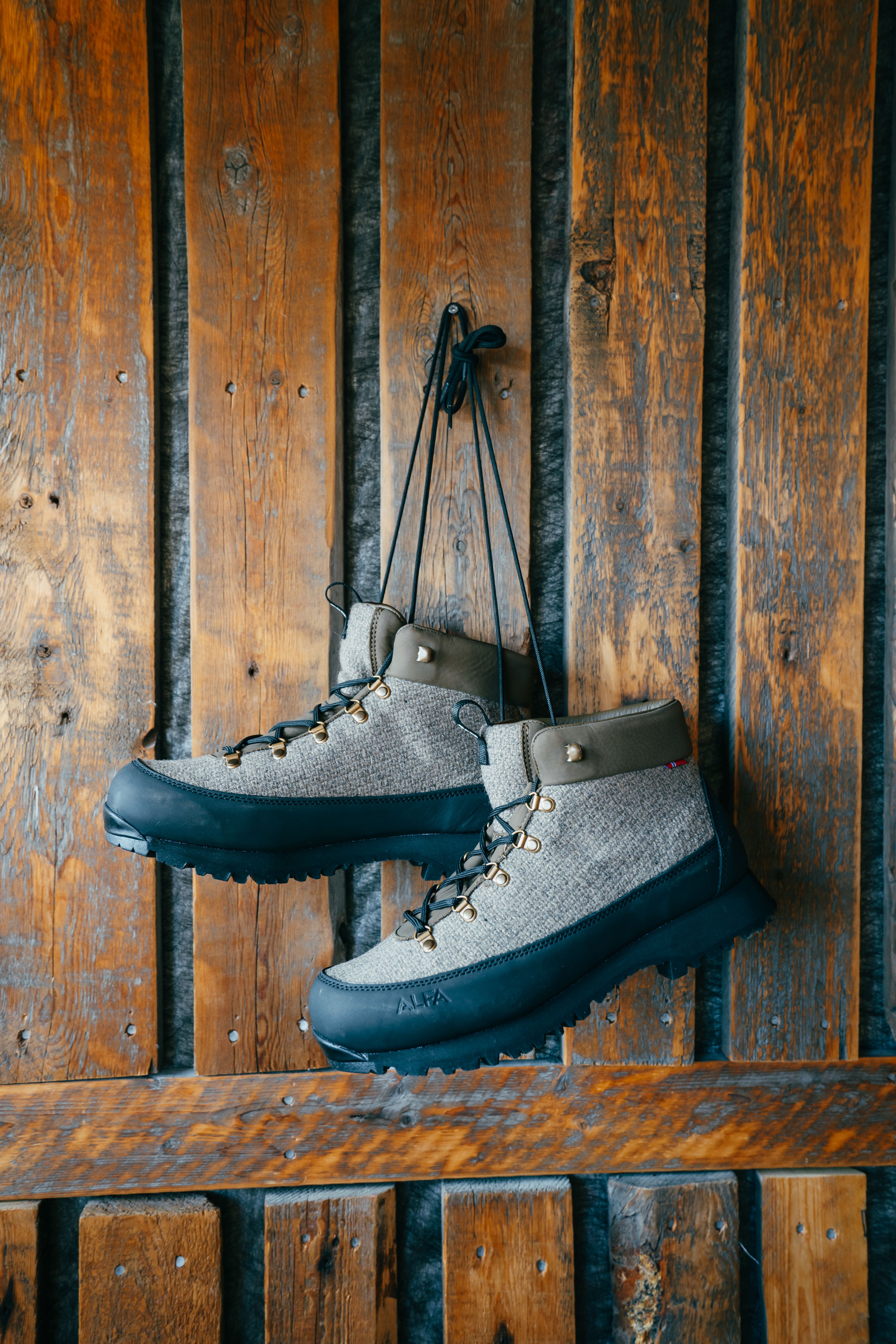 Alfa - Stad - Winter boot in wool