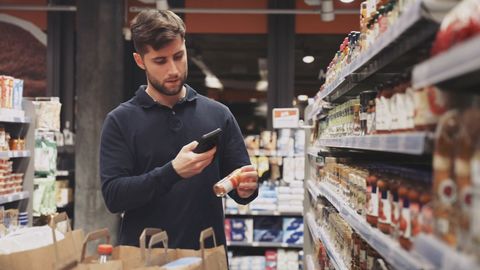 MatrixScan Find grocery aisle picker mobile device