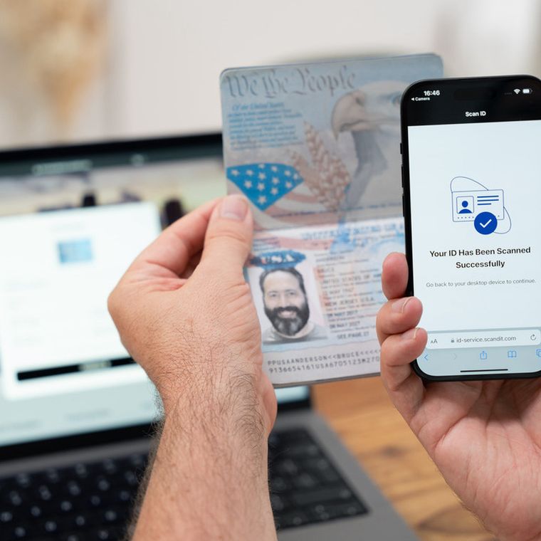 id bolt scanning passport mobile device