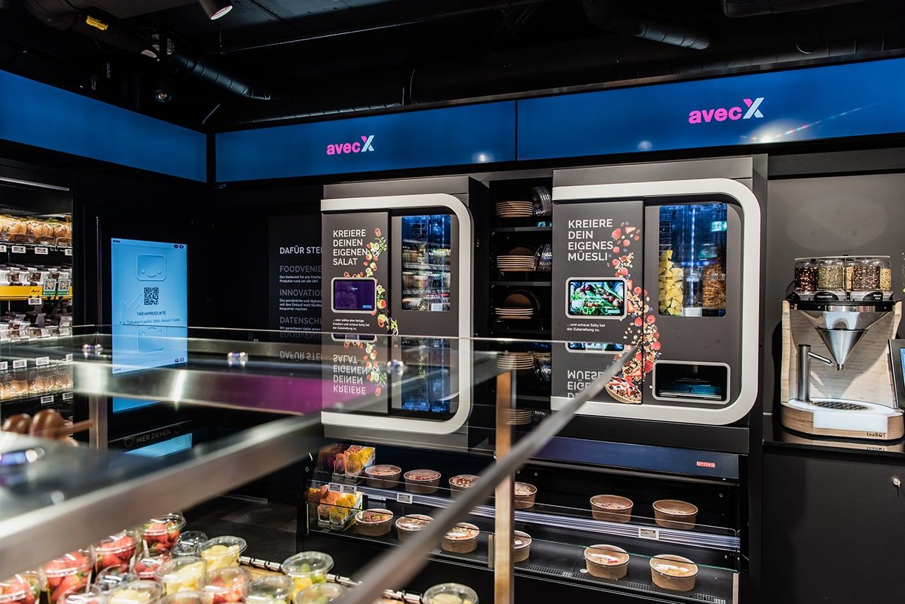 avecBox retail store using Scandit technology