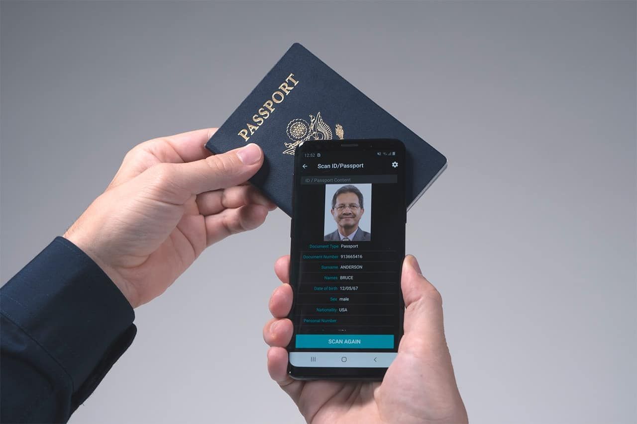 Scanning ePassports with NFC/RFID
