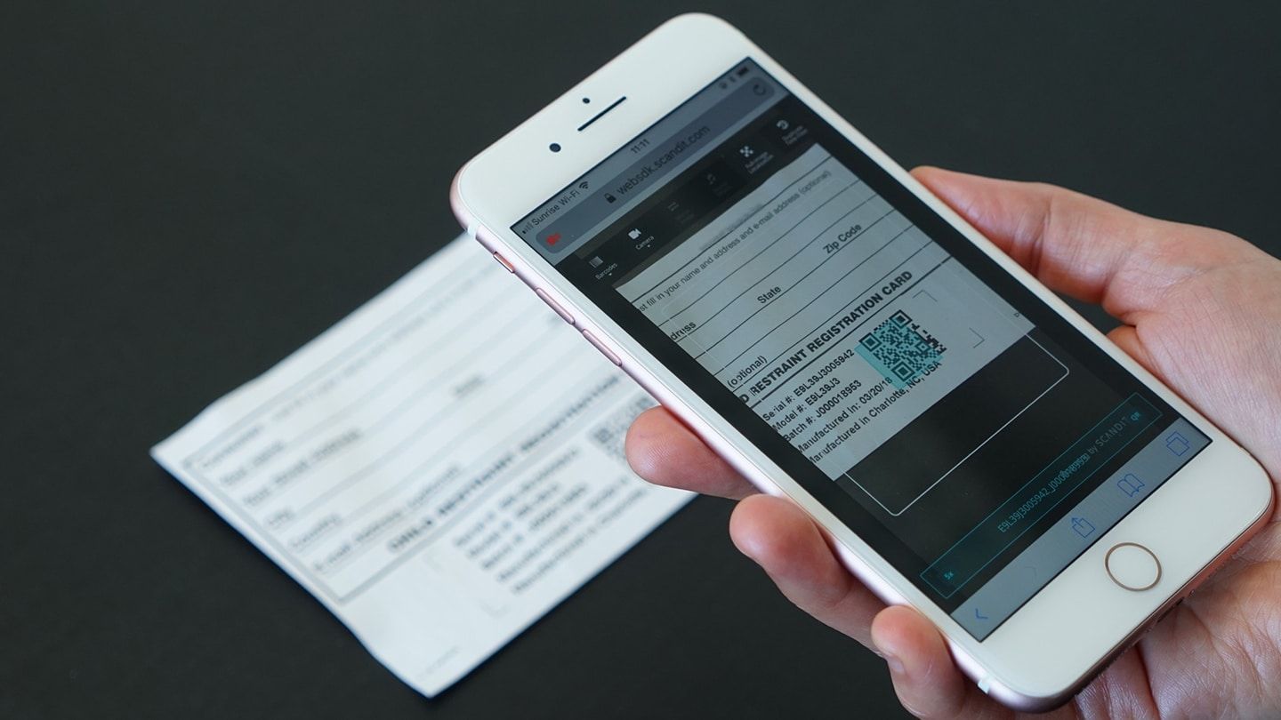 SDK for the Web Registration Card