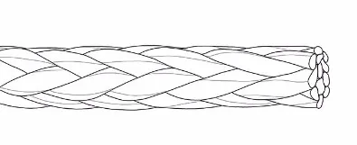 Rope construction - Single braid