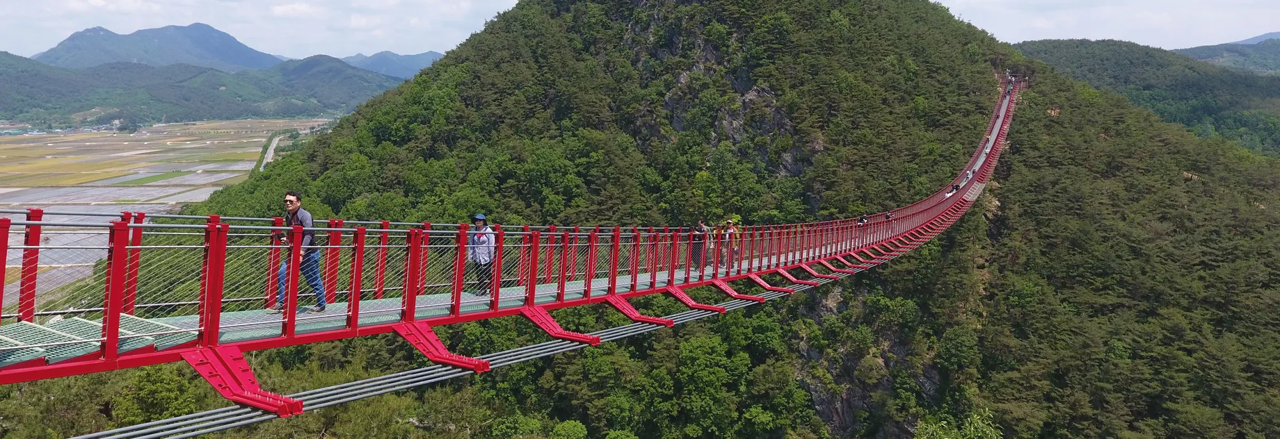 Wire Rope Solutions for Suspension Footbridges – Korea | Teufelberger