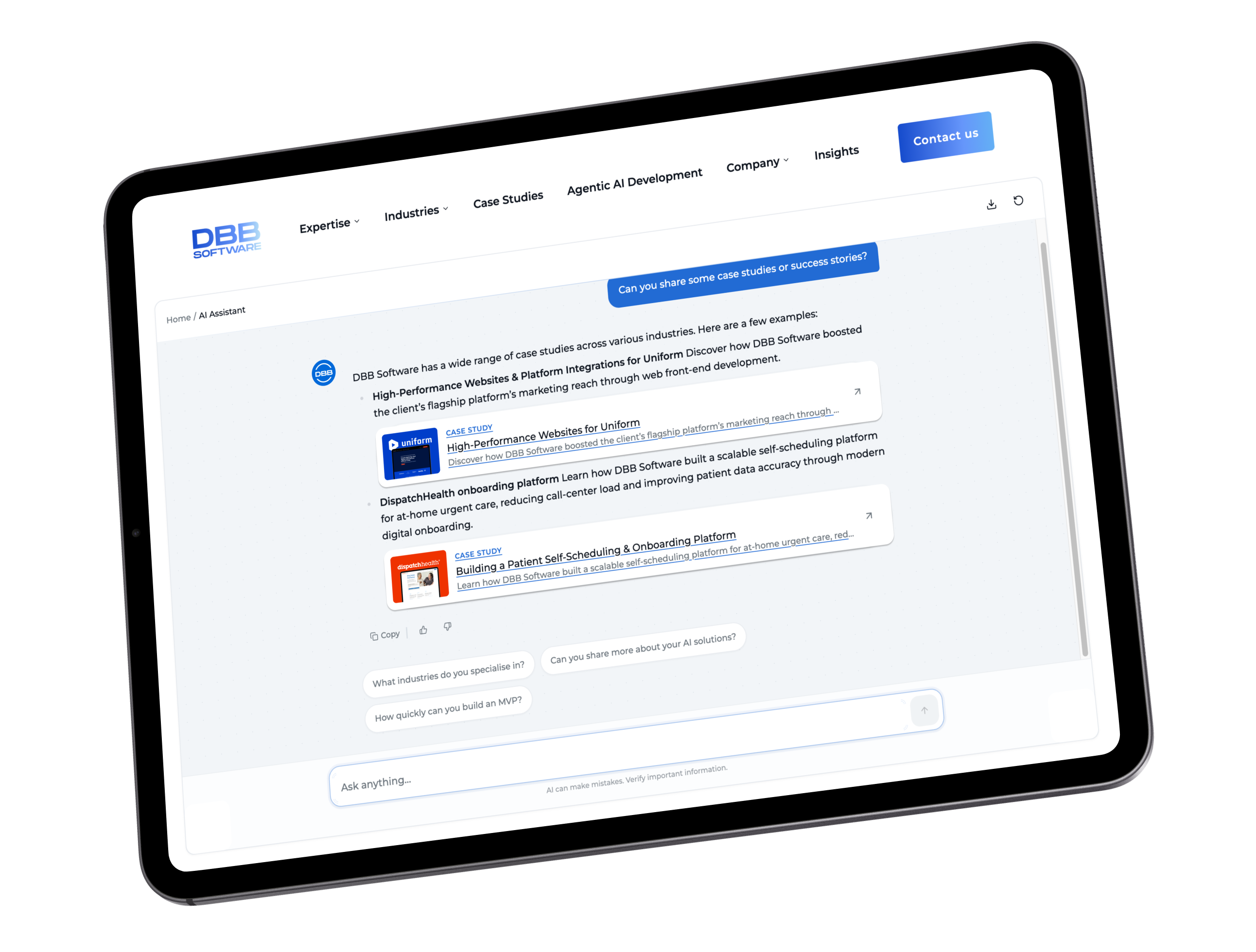 Dbb Support Building a Custom AI Chatbot with CMS Integration and MCP Protocol Support