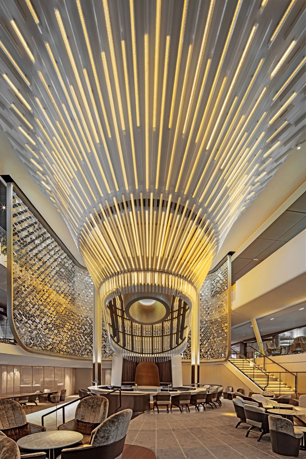 Celebrity Edge Screen in collaboration with Jouin Manku