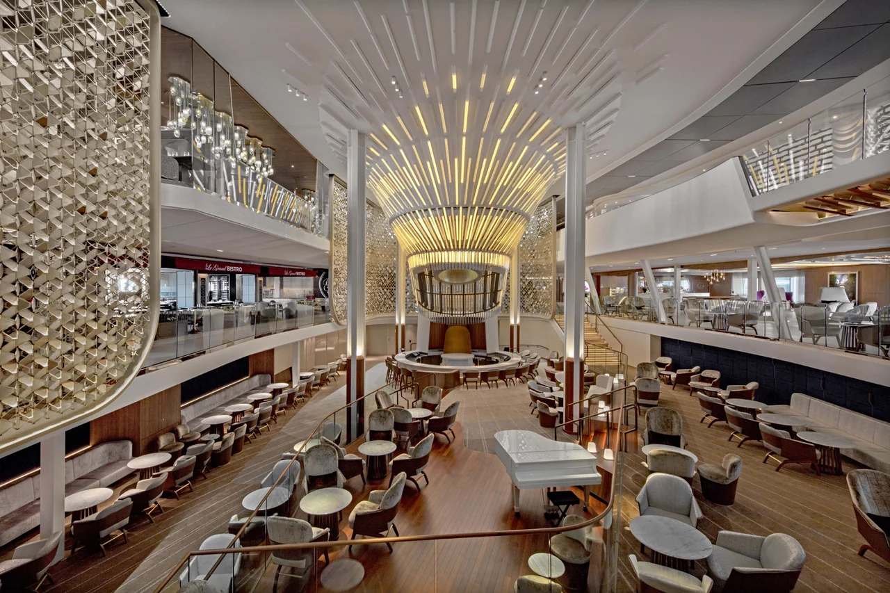 Celebrity Edge Screen in collaboration with Jouin Manku