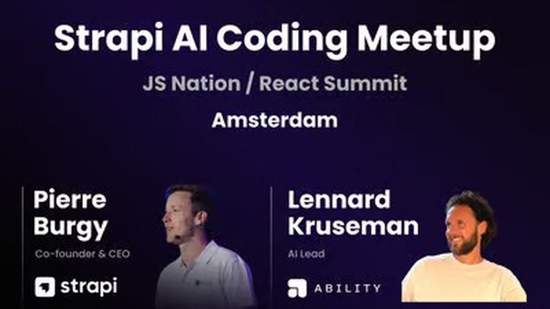 Strapi NL Meetup juni 2026