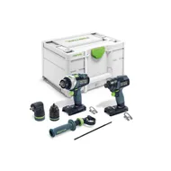 Festool combisets op witte achtergrond
